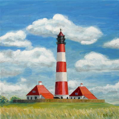 Leuchtturm Westerheversand II